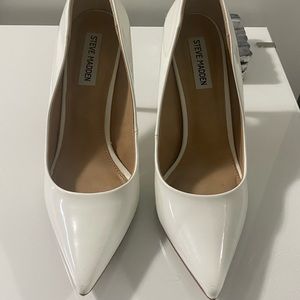 White Steve Madden Heels